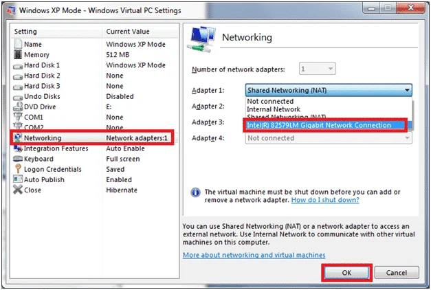 How to connect Virtual Machine to Network Printer