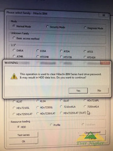 External Hard drive system