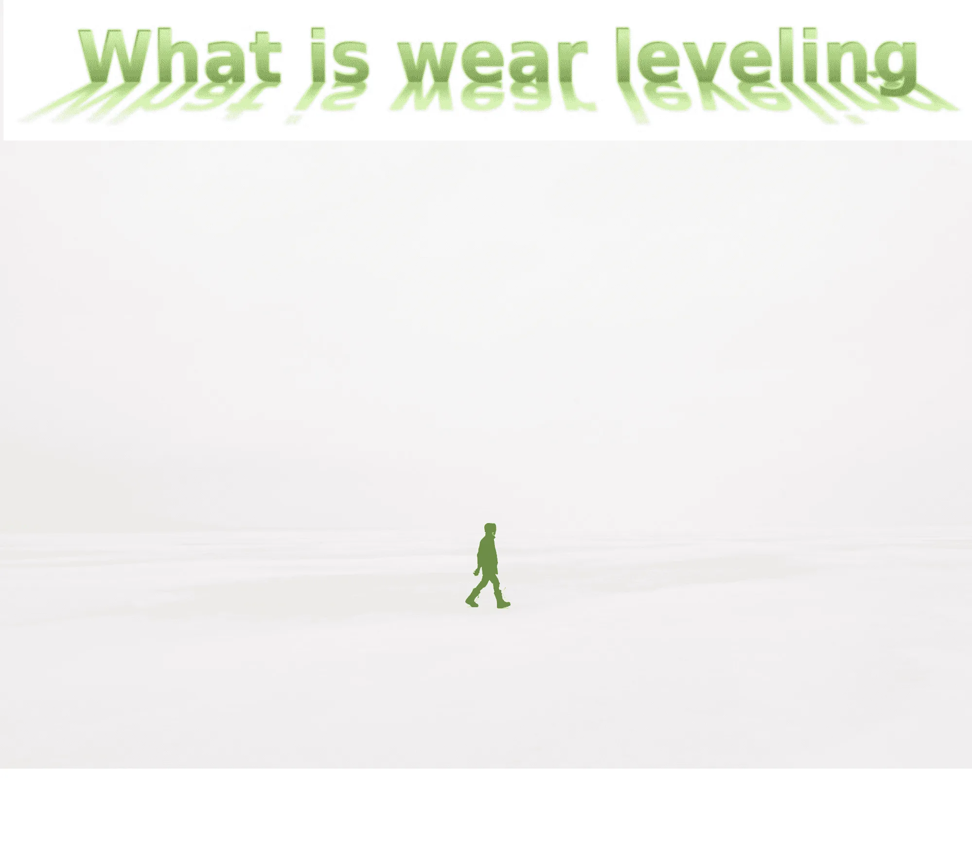 What is wear levelling