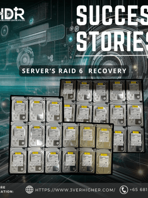 Server’s RAID 6 Recovery