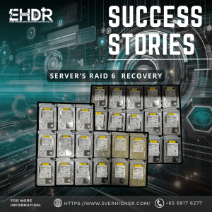 Server’s RAID 6 Recovery
