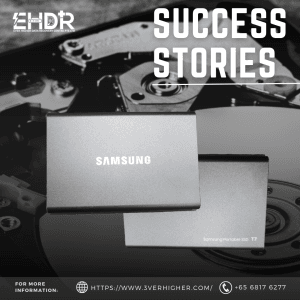 Samsung SSD T7 2TB Prompt to format