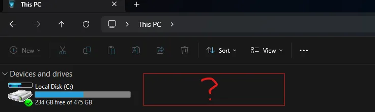 D drive is not showing up
