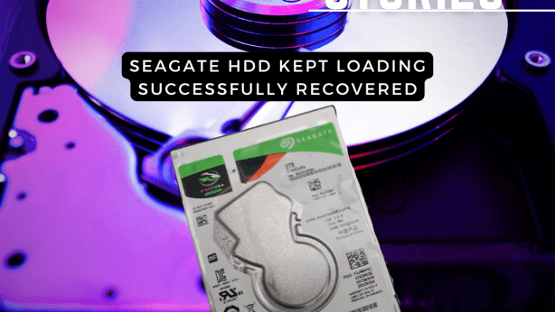 FireCuda HDD kept loading-Successfully Recovered