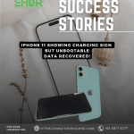 iPhone 11 that showed the charging sign but cannot boot up