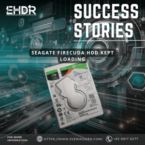 Seagate FireCUda HDD kept loading