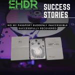 WD My Passport Data Recovery Suddenly Inaccessible