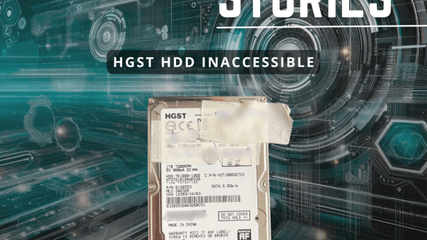 HGST HDD iNACCESSIBLE