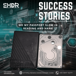 WD My PAssport slow in Reading and hang