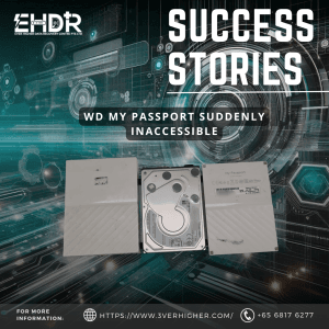 WD My Passport suddenly iNACCESSIBLE