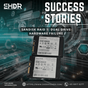 WP 70504 SanDisk RAID 1 Dual Drive Hardware Failure