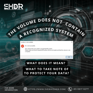 The Volume Does Not Contain a Recognized System